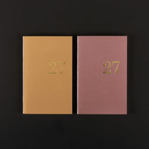 AGENDA HEBDOMADAIRE 2027 A6 - pyrite et quartz rose