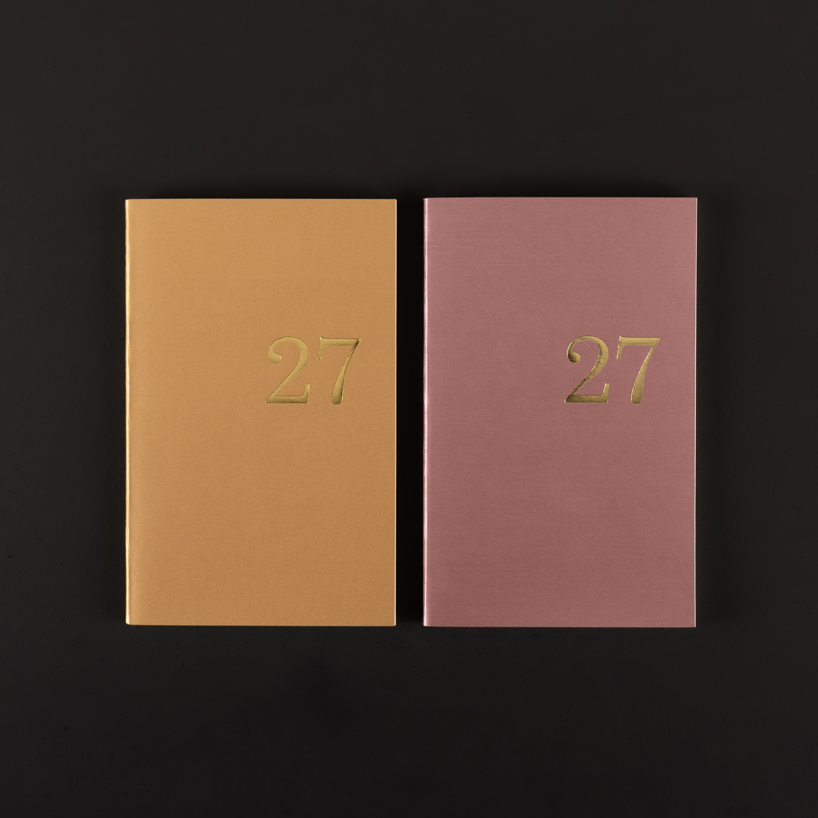 AGENDA HEBDOMADAIRE 2027 A6 - pyrite et quartz rose