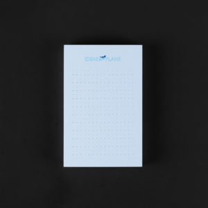 NOTEPAD IDEAS & PLANS 9x14cm magpie blue 120g
