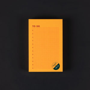 BLOC TO DO 9X14cm tournesol 120g