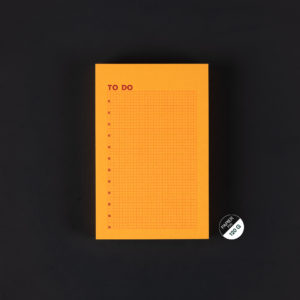 BLOC TO DO 9X14cm tournesol 120g