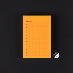 BLOC TO DO 9X14cm tournesol 240g